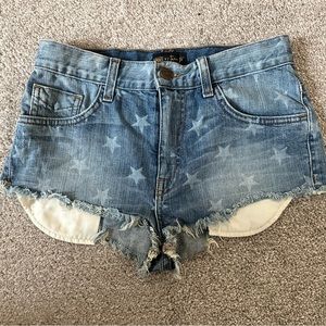 Vans X Jesse Jo Jean Shorts size 1
